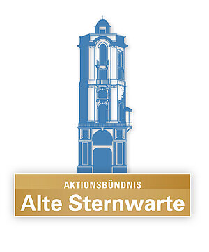 Logo der Alten Sternwarte Mannheim mit Link zur Homepage der Alten Sternwarte Mannheim