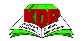 Logo der Konrad-Duden-Realschule Mannheim mit Link zur Homepage der Konrad-Duden-Realschule Mannheim